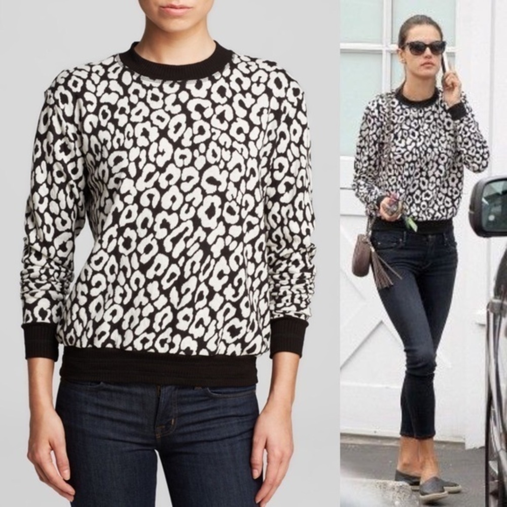 SOFT☁️ Twenty Leopard Sweatshirt
